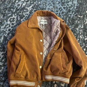 Reserve Fairfax, small Brown Corduroy Jacket with Quilted Lining